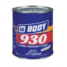 BODY 930 1KG ČIERNA