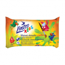 LINTEO KIDS ŠKOLSKÉ VLHČENÉ UTIERKY 15 KS