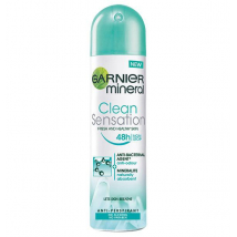 GARNIER DEODORANT MINERAL CLEAN SENSATION 150 ML