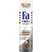 FA DEODORANT MEN XTREME INVISIBLE 150 ML