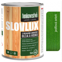 SLOVLUX B TENKOVRSTVÁ LAZÚRA 0051 JEDĽOVÁ ZELEŇ 0.7L