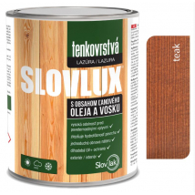 SLOVLUX B TENKOVRSTVÁ LAZÚRA 0023 TEAK 2.5L