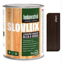 SLOVLUX B TENKOVRSTVÁ LAZÚRA NA DREVO EBEN 2,5L