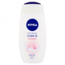 NIVEA SPRCHOVÝ GÉLCARE ROSES 250 ML