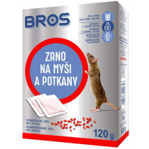 BROS ZRNO NA MYŠI A POTKANY 120G