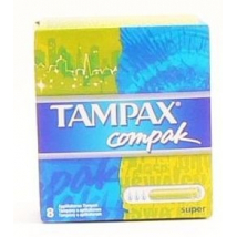 TAMPAX COMPAK SUPER 8 KS