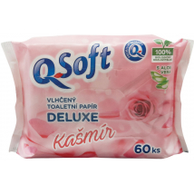 Q SOFT VLHČENÝ TOALETNÝ PAPIER DE LUXE KASMIR 60KS