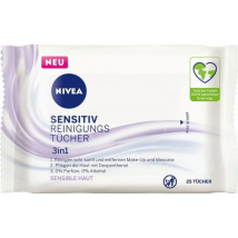 NIVEA ODLIČOVACIE OBRÚSKY SENSITIVE 25KS 