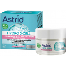 ASTRID HYDRATAČNÝ A SKĽUDŇUJÚCI KRÉM PRE CITLIVÚ A SÚCHÚ PLEŤ HYDRO X-CELL 50ML