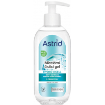 ASTRID MICERÁLNY ČISTIACI GÉL HYDRO X-CELL PRE VŠETKY TYPY PLETI 200ML