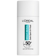 LOREAL PARIS KRÉM BRIGHT ANTI-UV FLUID SPF50+ PROTI TMAVÝM  ŠKVRNÁM 50ML 