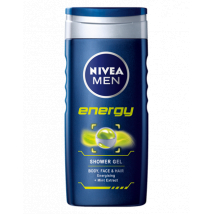 NIVEA FOR MEN SPRCHOVÝ GÉL ENERGY 500 ML