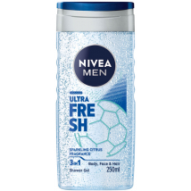 NIVEA SPRCHOVÝ GÉL MEN ULTRA FRESH 250ML 