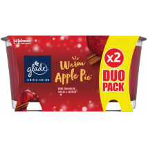 GLADE SVIEČKA WARM APPLE  2 X 112G