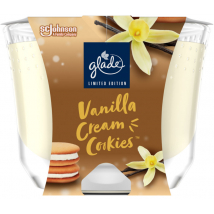 GLADE MAXI SVIEČKA VANILLA CREAM COOKIES 204G 