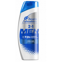 HEAD SHOULDERS  ŠAMPÓN MEN TOTAL CARE 2V1 400ML 