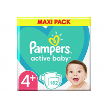 PAMPERS ACTIVE BABY 4+ 10-15KG 162KS 