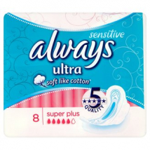 ALWAYS ULTRA SUPER PLUS 8 KS