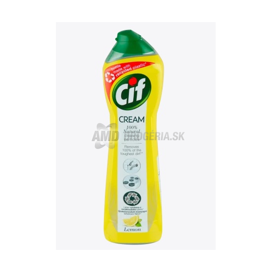 CIF TEKUTÝ PIESOK LEMON 500 ML