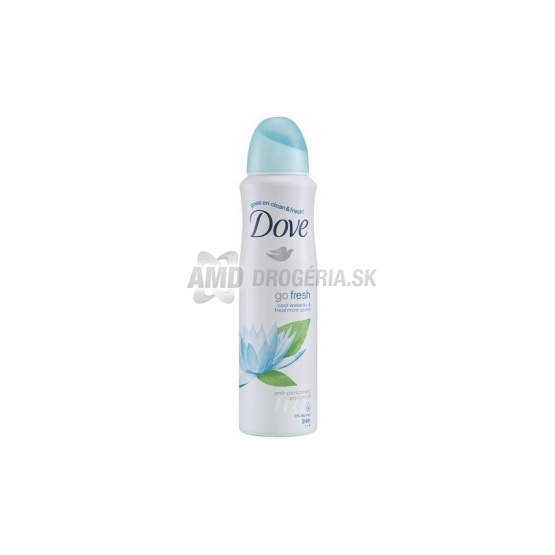 DOVE DEODORANT GO FRESH WATERLILI 150 ML