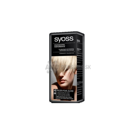 SYOSS COLOR PROFESIONAL 9-5 ĽADOVO PERLEŤOVO PLAVÝ