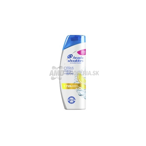 HEAD & SHOULDERS CITRUS ŠAMPÓN PROTI LUPINÁM 400 ML