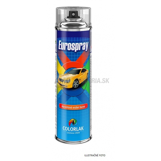 EUROSPRAY NA DISCY ČIERNY 500ML