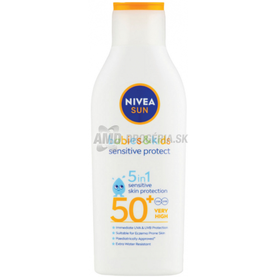 NIVEA SUN DETSKÉ OPAĽOVACIE MLIEKO OF50 200 ML