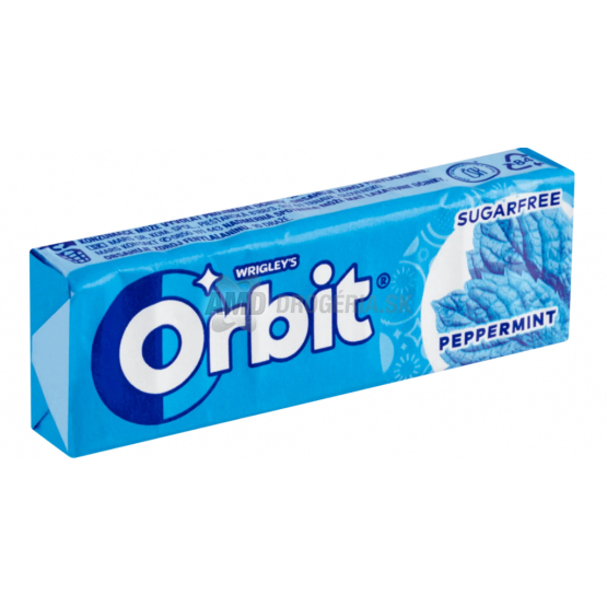 ORBIT ŽUVAČKY PEPERMINT 14 GR