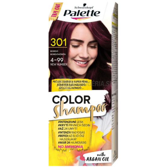 PALETTE COLOR SHAMPOO 4-99 BORDÓ