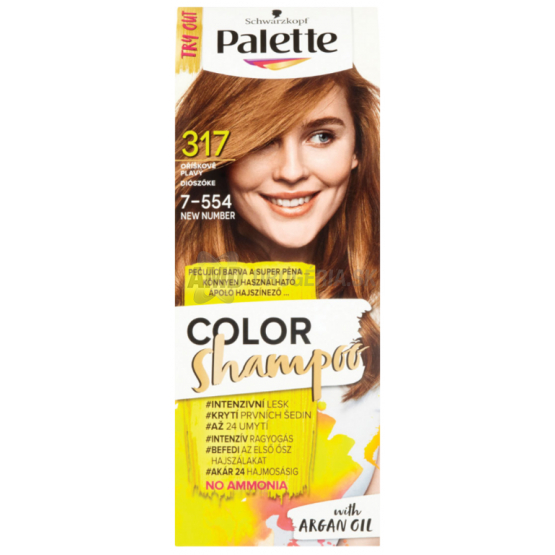 PALETTE COLOR SHAMPOO 7-554 ORIEŠKOVO PLAVÁ