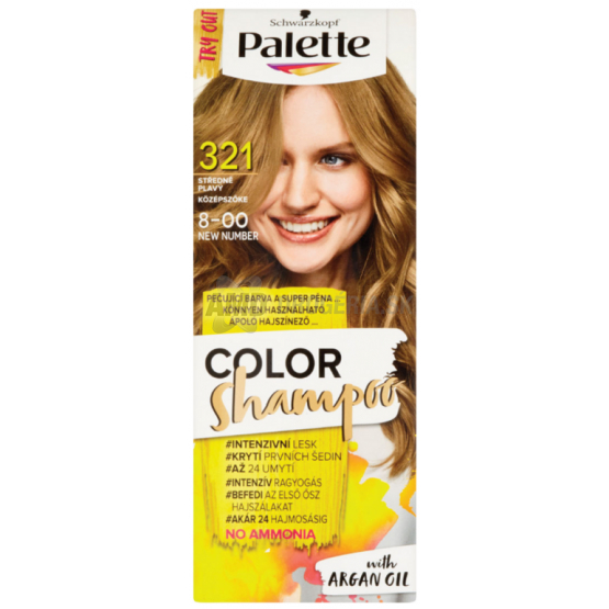 PALETTE COLOR SHAMPOO 8-00 STREDNE PLAVÁ