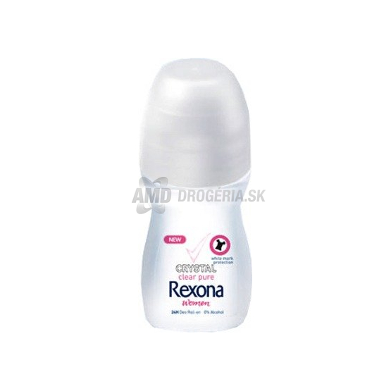 REXONA ROLL-ON CRYSTAL CLEAR PURE 50 ML