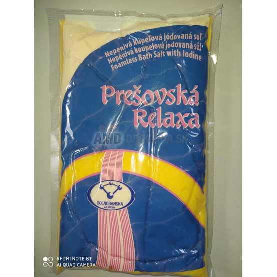 PREŠOVSKÁ SOĽ RELAXA CITRÓN 1 KG