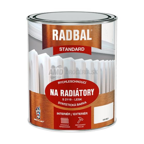 RADBAL EM.SYNTETICKÝ BIELY 0.6 L