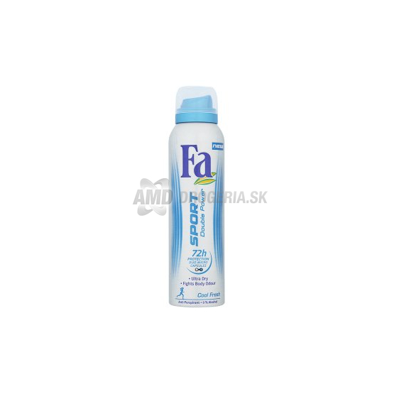 FA DEODORANT DOUBLE POWER COOL 150 ML