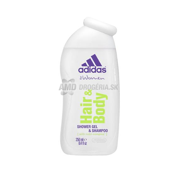 ADIDAS SPRCHOVÝ GÉL WOMAN HAIR BODY 250 ML