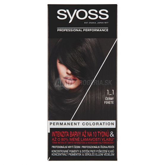 SYOSS COLOR PROFESIONAL 1-1 ČIERNÝ