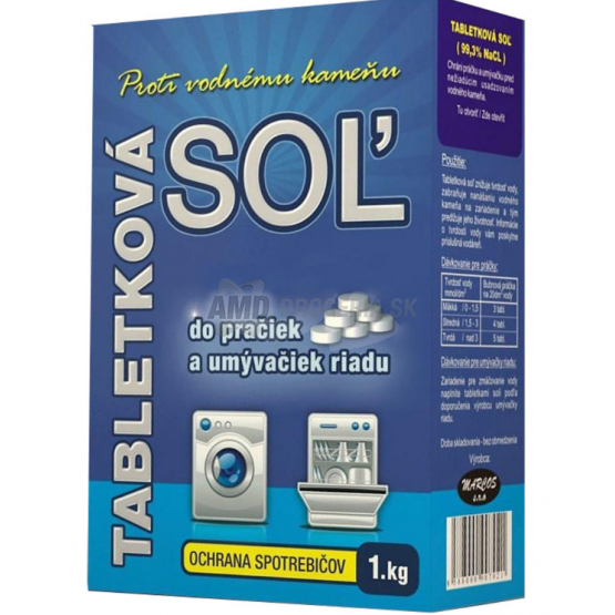 TABLETKOVÁ SOĽ 1 KG