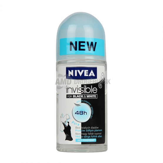 NIVEA ROLL-ON INVISIBLE PURE 50 ML