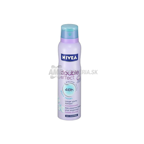 NIVEA DEODORANT DOUBLE WHITE SENSES 150 ML