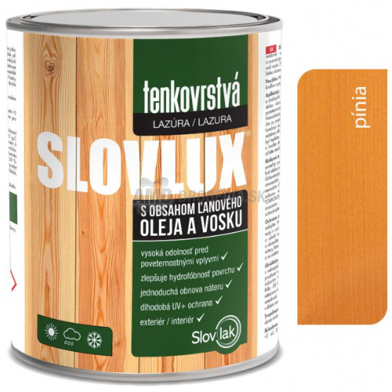 SLOVLUX B TENKOVRSTVÁ LAZÚRA 0060 PÍNIA 2.5L