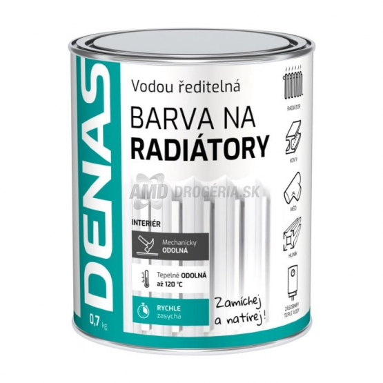 DENAS RADIÁTOR 0100 0.7KG BIELY