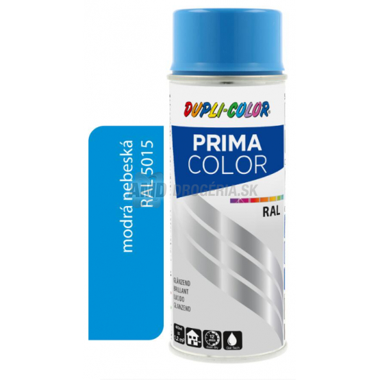 DUPLI COLOR PRIMA SPRAY RAL 5015 MODRÁ NEBESKÁ 400ML LESK