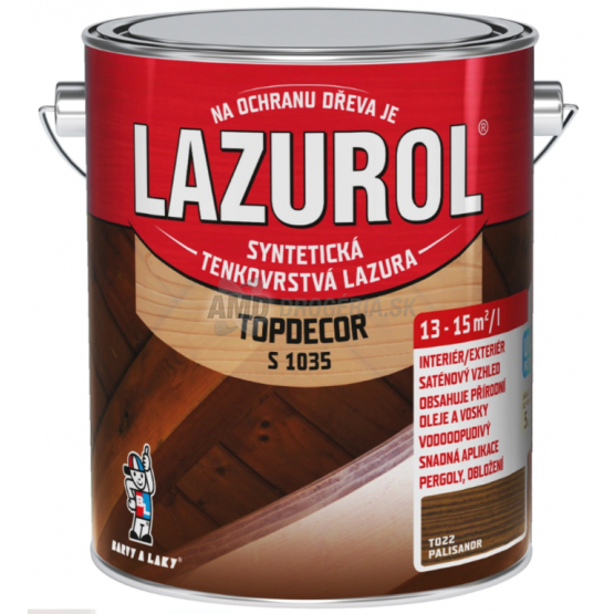 LAZUROL TOPDECOR PALISANDER 2,5L T022