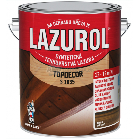 LAZUROL TOPDECOR WENGE 2,5L T026