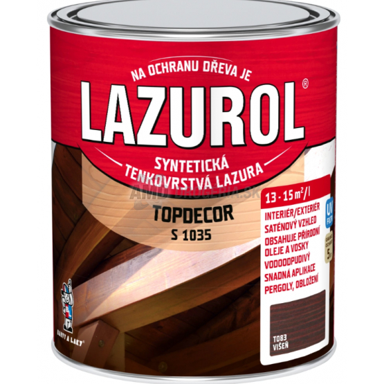 LAZUROL TOPDECOR VISNA 0,75L T083