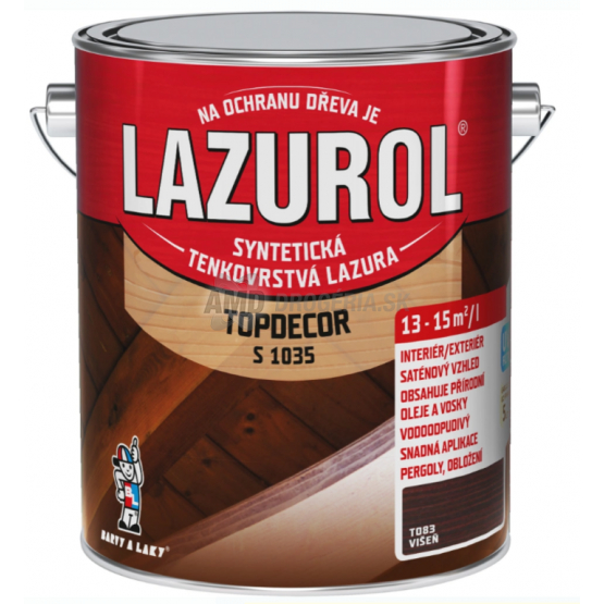 LAZUROL TOPDECOR VIŠŇA 2,5L T083