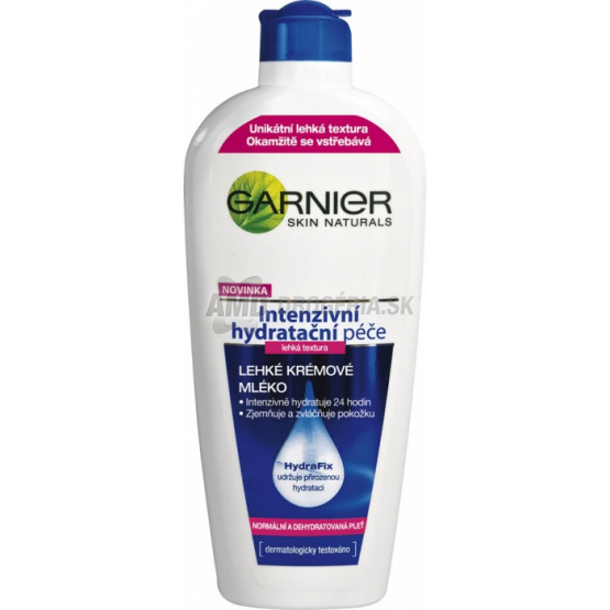 GARNIER TELOVÉ MLIEKO REHYDRATAČNÉ LIGHT 250 ML