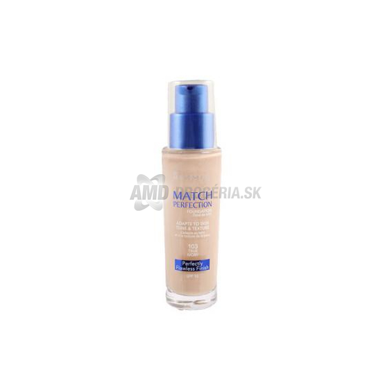 RIMEL MATCH PERFECTION MAKE-UP103 TRUE IVORY 30 ML